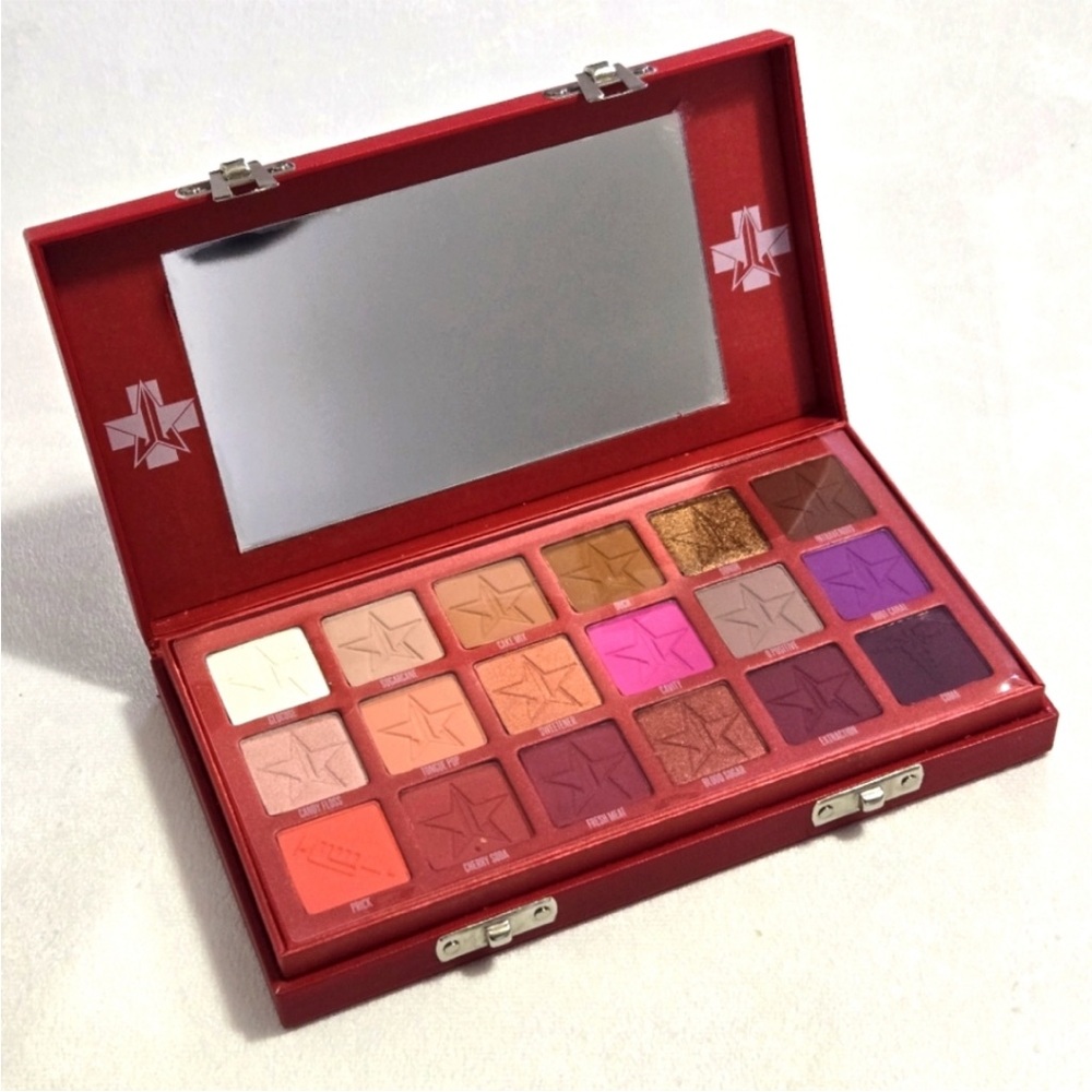 Jeffree Star Blood Sugar Eyeshadow Palette - Red and White - Picture 2 of 6
